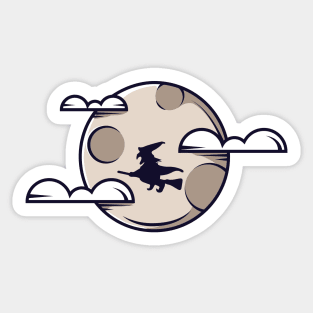 Witch Moon Sticker